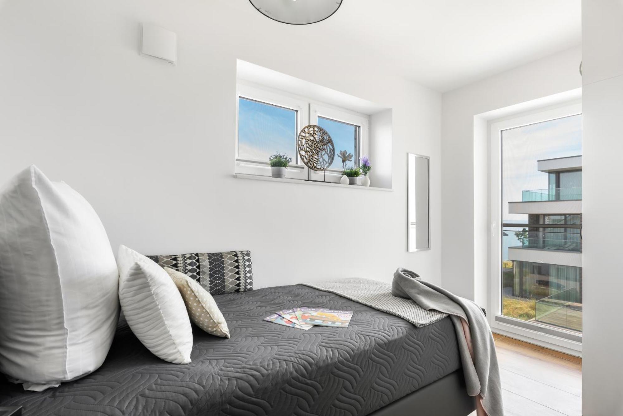 Brise- Direkt Am Wasser, Hafenblick, Fahrstuhl, Sauna, Ueberdachter Balkon 奥尔本尼兹 外观 照片